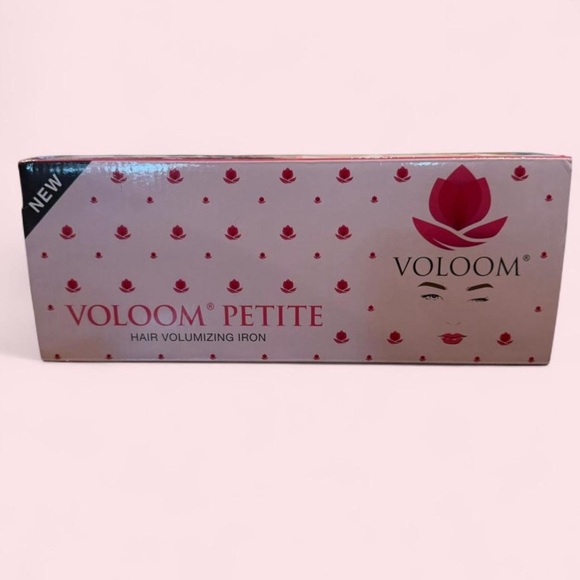 VOLOOM Petite 1” Inch Professional Volumizing Ceramic Flat Iron - Picture 2 of 4
